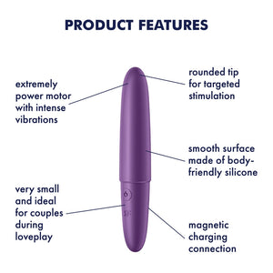 Satisfyer Ultra Power Bullet 6 Purple