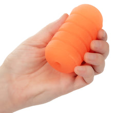 Load image into Gallery viewer, Pop Sock Ribbed Orange
