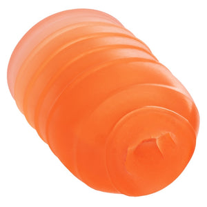 Pop Sock Ribbed Orange