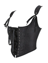 Load image into Gallery viewer, Black Corset 9 Plastic Bones (16-18) 3xl
