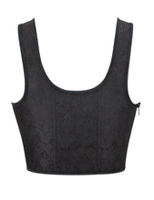 Load image into Gallery viewer, Black Corset 9 Plastic Bones (16-18) 3xl
