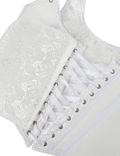 Load image into Gallery viewer, White Corset 9 Plastic Bones (16-18) 3xl
