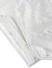Load image into Gallery viewer, White Corset 9 Plastic Bones (16-18) 3xl
