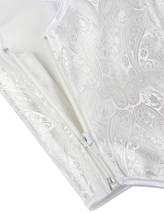 White Corset 9 Plastic Bones (16-18) 3xl