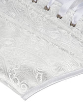 Load image into Gallery viewer, White Corset 9 Plastic Bones (16-18) 3xl
