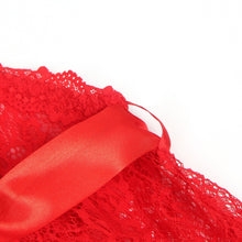 Load image into Gallery viewer, Red Lace Halter Gown (20-22) 4xl/5xl

