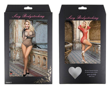 Load image into Gallery viewer, Black Fishnet Sparkle Bodysuit (8-12) M
