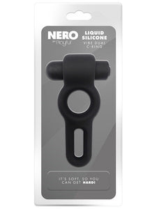 Nero Playful - Liquid Silicone Vibe Dual C-ring