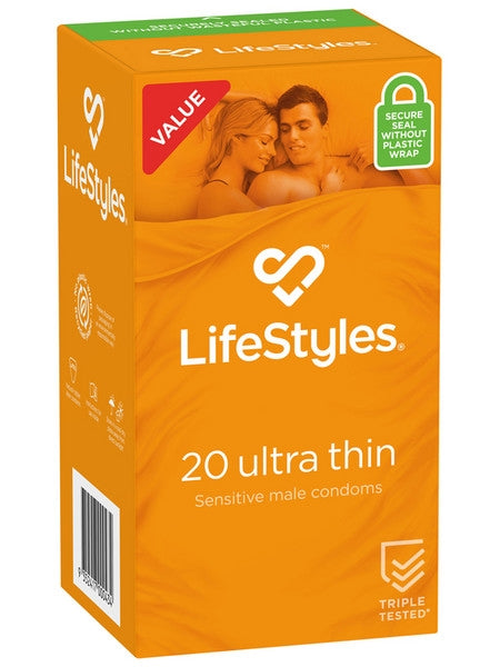 Lifestyles Ultra Thin 20s Condoms