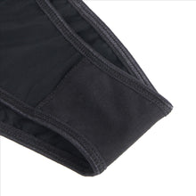 Load image into Gallery viewer, Rhinestone T-back Thong Black (10-12) L
