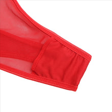 Load image into Gallery viewer, Push Up Babydoll Red Eyelash Lace (16-18) 3xl
