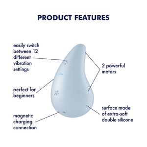 Satisfyer Dew Drop Light Blue