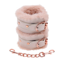 Load image into Gallery viewer, S &amp; M Peaches N Creame Fur Handcuffs
