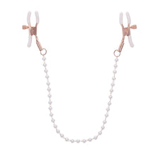 Load image into Gallery viewer, S &amp; M Peaches N Creame Pearl Nipple Clamps
