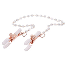 Load image into Gallery viewer, S &amp; M Peaches N Creame Pearl Nipple Clamps
