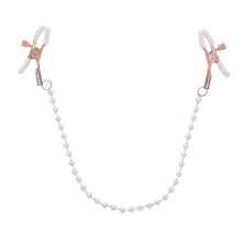 Load image into Gallery viewer, S &amp; M Peaches N Creame Pearl Nipple Clamps

