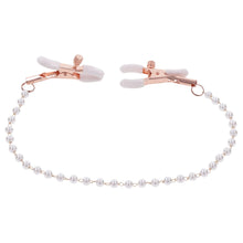 Load image into Gallery viewer, S &amp; M Peaches N Creame Pearl Nipple Clamps
