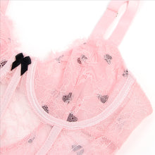 Load image into Gallery viewer, Pink Babydoll W Hearts (8-10) M
