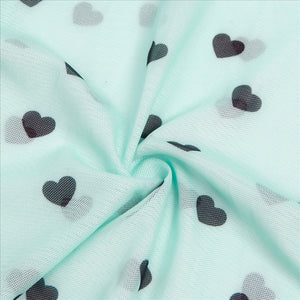 Green Babydoll W Hearts (12-14) Xl