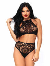 Load image into Gallery viewer, Pretty Perfect Crop Top Set S/m - Black
