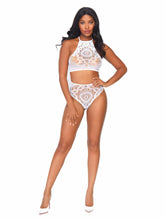 Load image into Gallery viewer, Pretty Perfect Crop Top Set M/l - White
