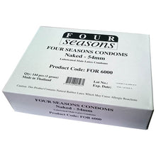 Load image into Gallery viewer, Four Seasons Naked Classic Condoms 144
