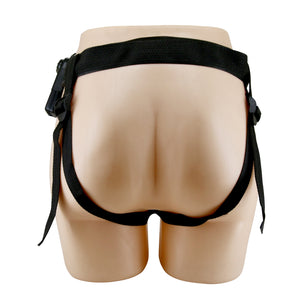 Universal Strap-on Harness Vibrating Stark 6.9" Tan