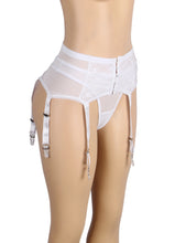 Load image into Gallery viewer, White Lace Garter Panty (12-14) Xl
