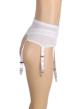 Load image into Gallery viewer, White Lace Garter Panty (12-14) Xl
