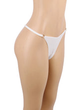Load image into Gallery viewer, Seamless Panty White W/ Heart (10-12) L
