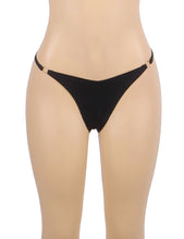 Load image into Gallery viewer, Seamless Panty Black W/ Heart (14-16) 2xl
