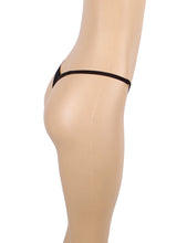 Load image into Gallery viewer, Seamless Panty Black W/ Heart (14-16) 2xl
