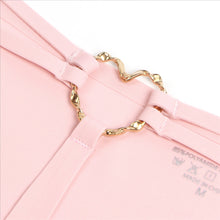 Load image into Gallery viewer, Seamless G-string Pink W/ Rings (14-16) 2xl
