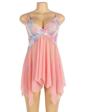 Load image into Gallery viewer, Orange Split Babydoll (16-18)3xl

