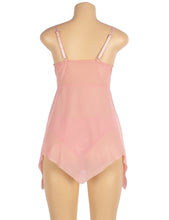 Load image into Gallery viewer, Orange Split Babydoll (16-18)3xl

