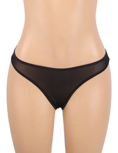 Load image into Gallery viewer, Black Lace Bow Metal Clips Garter(20-22)5xl
