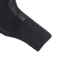 Load image into Gallery viewer, Black Lace Bow Metal Clips Garter(16-18)3xl
