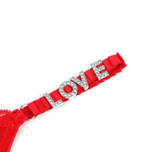 Load image into Gallery viewer, Red Lace Thong Love (14-16)2xl
