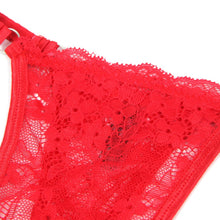 Load image into Gallery viewer, Red Lace Thong Love (14-16)2xl
