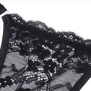 Black Lace Thong Love (14-16)2xl