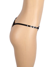 Load image into Gallery viewer, Black Lace Thong Love (14-16)2xl
