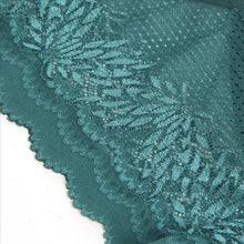 Load image into Gallery viewer, Heart Green Lace Panty (14-16) 2xl
