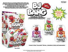 Load image into Gallery viewer, Strawberry B J Bang Oral Sex Popping Candy
