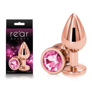 Rear Assets Rose Gold Medium - Pink Gem