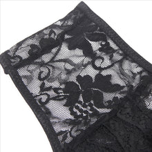 Load image into Gallery viewer, Black Crotchless Lace Panty (12-14) Xl
