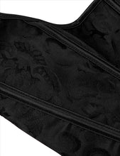 Load image into Gallery viewer, Black Embossed Halter Corset (14-16) 2xl
