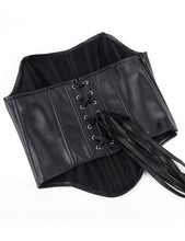 Load image into Gallery viewer, Black Zippered Corset (14-16) 2xl
