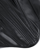 Load image into Gallery viewer, Black Zippered Corset (14-16) 2xl

