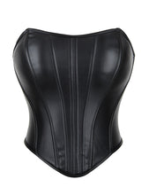 Load image into Gallery viewer, Black Zippered Corset (12-14) Xl

