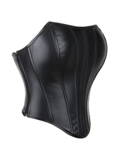 Load image into Gallery viewer, Black Zippered Corset (14-16) 2xl
